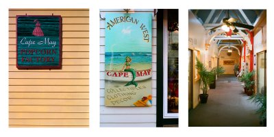 shopping at Cape May