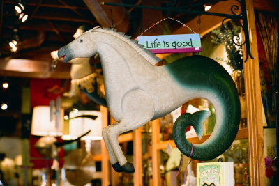 Life is good...so eat your peas!