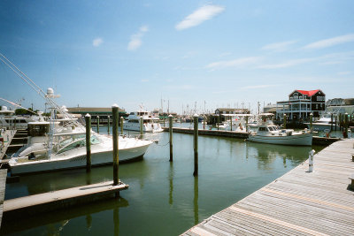 docks area in Cape May