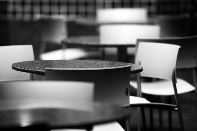 tables and chairs
