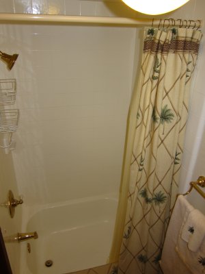 New tile in shower