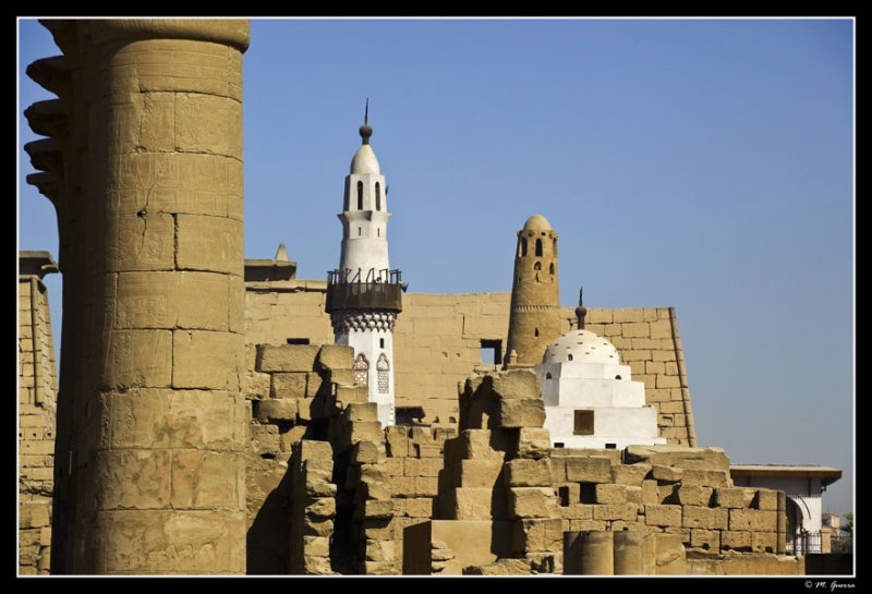 49 - The Mosque inside the Luxor Temple