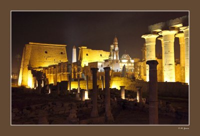 44 - Luxor Temple at night