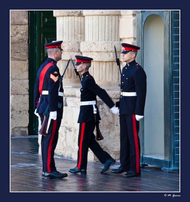 53 - Changing of the Guard at the Presidential Palace in la Valeta