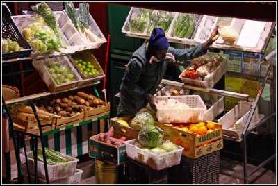 Selling Vegetables