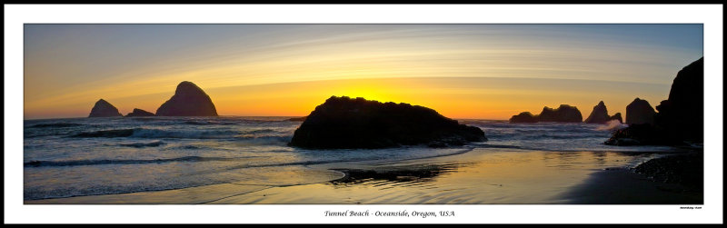 Tunnel Beach Pano