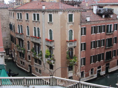 View from our Apartment, Venice, Italy