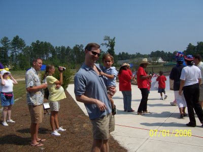 July 4th Parade at New Life Child Development Center (Ben and Evan's pre-school)