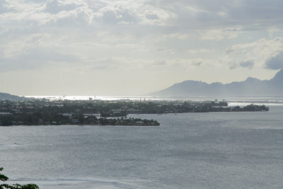 C1578 Papeete, Mo`orea on horizon