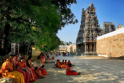 New Looks of the Meenakshi Temple