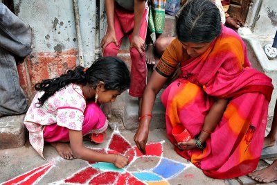 Learning Kolams