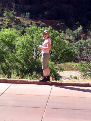 Colleen at Zion.JPG