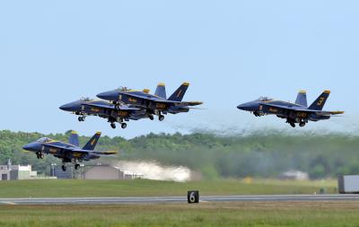 Blue Angels Takeoff