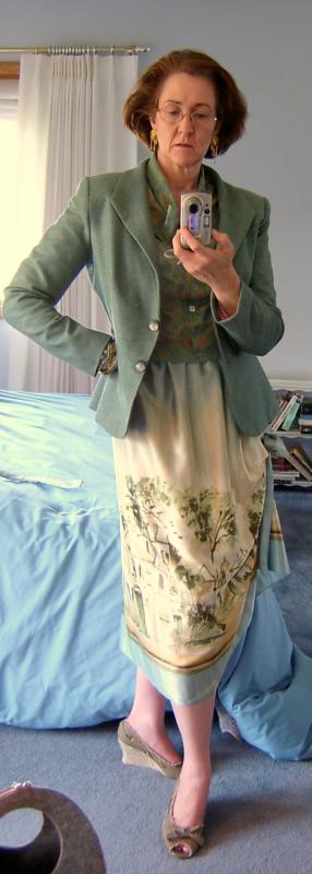 Border Print with Marfy Jacket