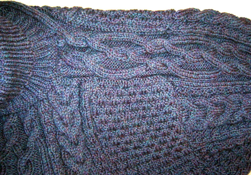 Saddle Shoulder Seam Blue