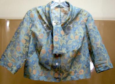 Embroidered Organza Little Blouse