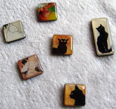 Japanese Cat Buttons
