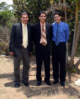 Jos R., David y Moiss (MAYO 2006)
