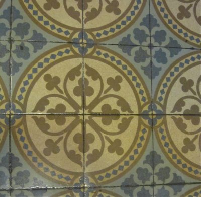 tile floor detail