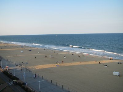 Beautiful evening at the beach