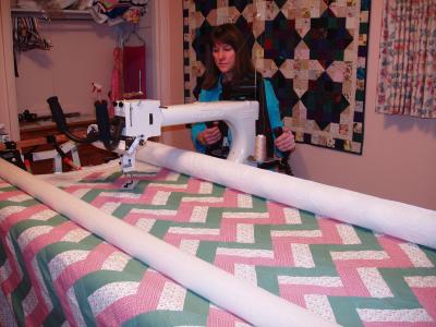 Longarm sewing