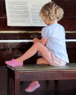 Young Pianistby Anne MacDonald