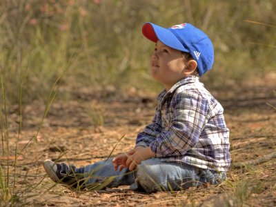 Boy at Muogamarra*Credit*