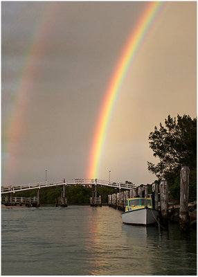 103}  Rainbow over the Bridge