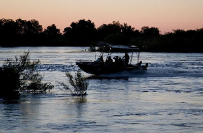 Zambezi river safari