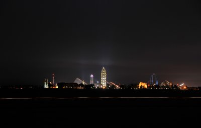 Cedar Point at Night from Marblehead