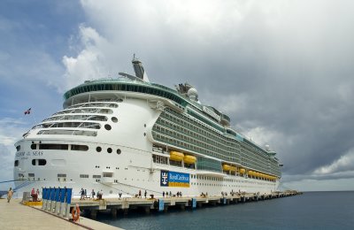 Freedom of the Seas Docked Falmouth Jamaica