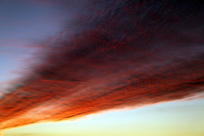 Cloud at Sunset