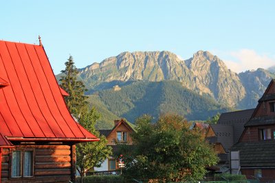 The Tatras Mountains from Zakopane