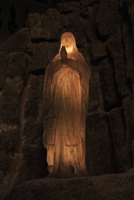 The Virgin Mary at the Wieliczka Salt Mine