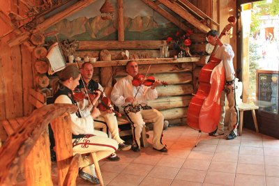 Performing in the Tatras