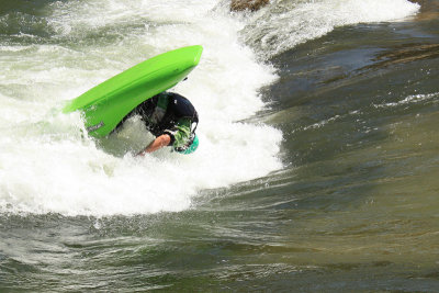 Kayaking on the Truckee River