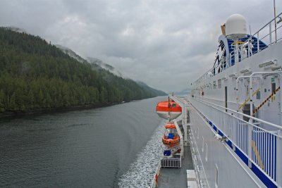 The Northern Adventure sails the Grenville Channel