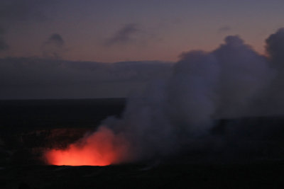 Halema'uma'u Crater at Kilauea