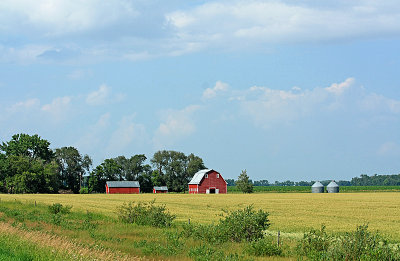 Farm in rural Manitoba near Dauphin
