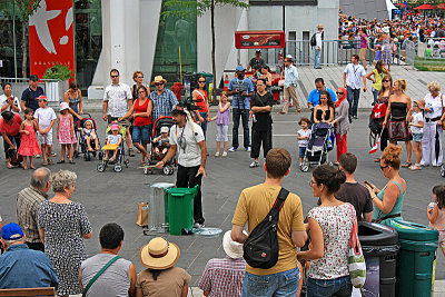 Street Performer, Montreal