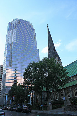 Christ Church Cathedral and KPMG Tower