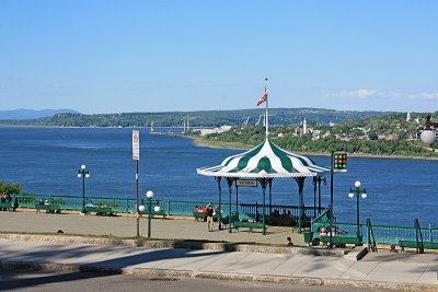 Terrasse Dufferin exterieur Chateau Frontenac