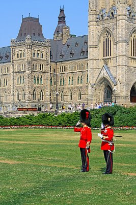 The Changing of the Guard on Parliament Hill