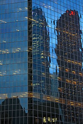 Skyscraper reflection
