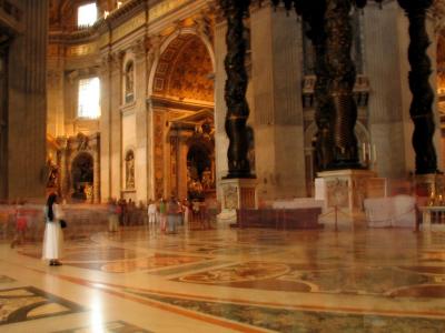 Inside St Peter's The Vatican
