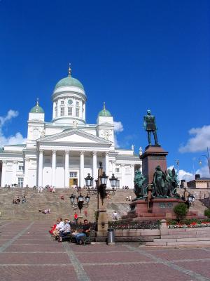 Lutheran Cathedral and Czar Alexender II, Helsinki