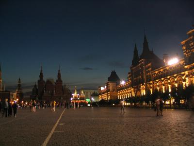 Red Square in the evening