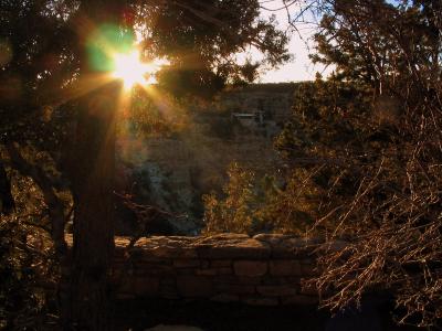 Sunset in the Grand Canyon