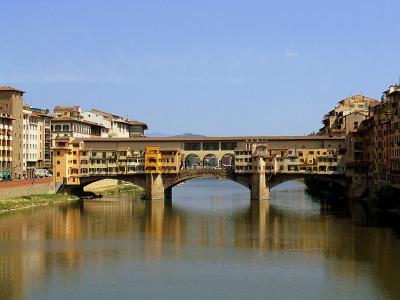 Ponte Vecchio over the River Arno, Florence