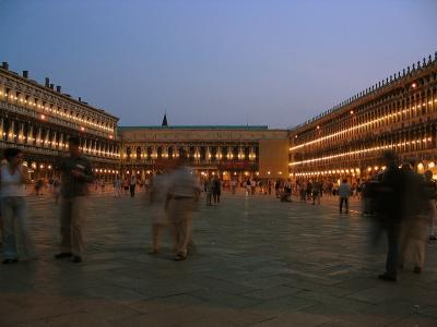St Mark's Square in the evening, Venice